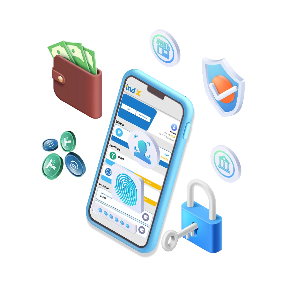 IndX Wallet App